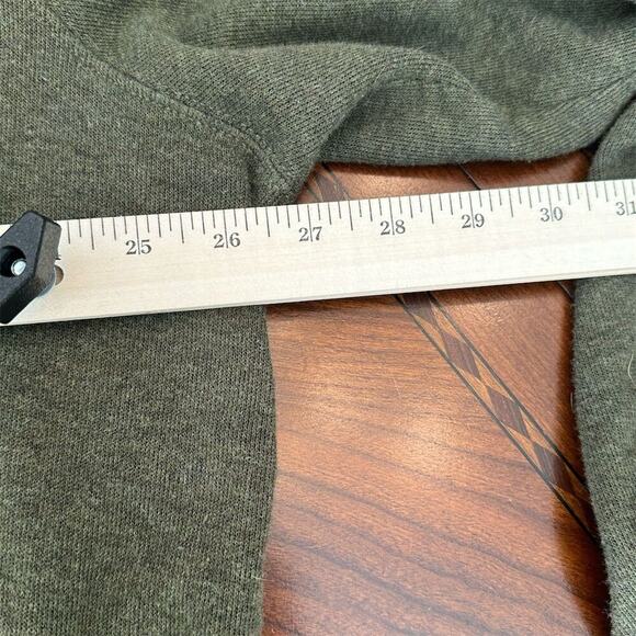 Ralph Lauren Polo Men's XL Half Zip Pullover Sweater Forest Green Long Sleeve - Picture 10 of 11